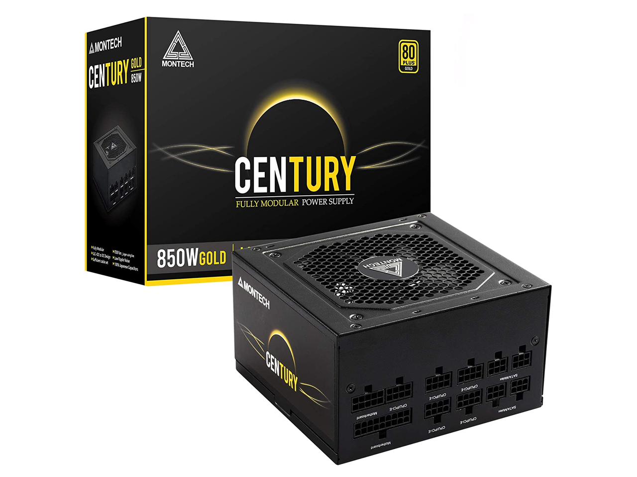 Power Supply Montech Century W Plus Gold Certified Full Modular